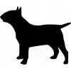 Samolepka pes - Anglický bulteriér