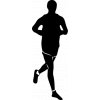 Samolepka - Běžec kondiční běh