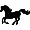 Samolepka - Kůň v pohybu