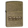 Zapalovač Zippo Stamp Antique Brass 29001