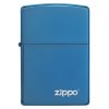 Zippo High Polish Blue Logo 20446ZL