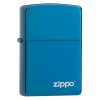 Zippo High Polish Blue Logo 20446ZL