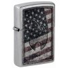 Benzínový Zippo  zapalovač Americana Flame Design 25639