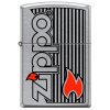 Zapalovač Zippo and Flame 25636