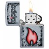 Benzínovž zapalovač Zippo Flame Design 25632