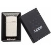 Zippo benzínový zapalovač  Slim Mercury Glass Logo 26960