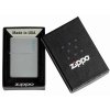 Zippo Classic Flat Grey Logo 26948
