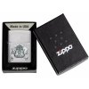 Zippo Card Skull Emblem 21937