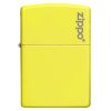 Zapalovač Zippo Neon Yellow Logo 26745