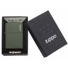 Zippo Green Matte Logo 26093