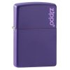 Zapalovač Zippo Purple Matte Logo 26097