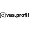 Samolepka Vlastní Instagram profil - Arial Black