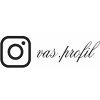 Samolepka Vlastní Instagram profil - At Flemish Script II