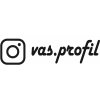 Samolepka Vlastní Instagram profil - Harlow solid italic