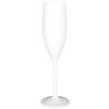 Nerozbitná sklenice Soffi na Šampus nebo Prosecco bílá 160ml