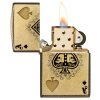 Zapalovač Zippo Ace of Skulls Design 66025