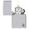 Zapalovač Zippo Armor Chrome Flame Design
