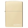 Lesklý zapalovač Zippo v barvě Champagne s logem Zippo.