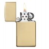 Zippo High polish Brass Slim 24070