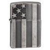 Zapalovač Zippo U.S.FLAG ARMOR ANT.SLV. 27119