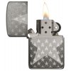 Zippo 1941 Black Ice Stars 25500