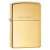 Zippo Solid Brass 24001