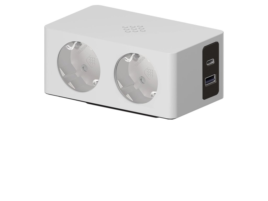 versaq 2 prese schuko bianco usb tipo a usb tipo c