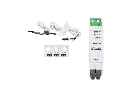 Shelly PRO 3EM-3CT63 Stromzähler, LAN, WiFi, Bluetooth