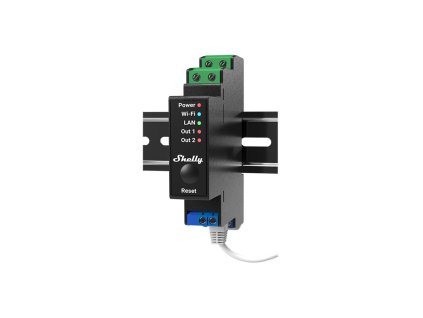 SHELLY PRO 2PM Schaltmodul für DIN-Schiene