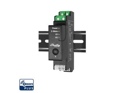 SHELLY Wave Pro 2PM Schaltmodul für die DIN-Schiene Z-Wave