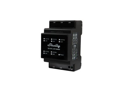 SHELLY LAN Switch Ethernet-Switch für DIN-Schiene
