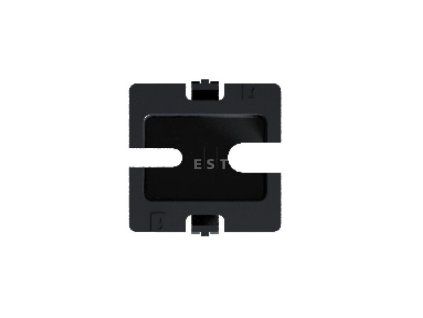 ASA 57001100058 Modularpanel VERSAPRO, Kabeldurchführung, schwarz