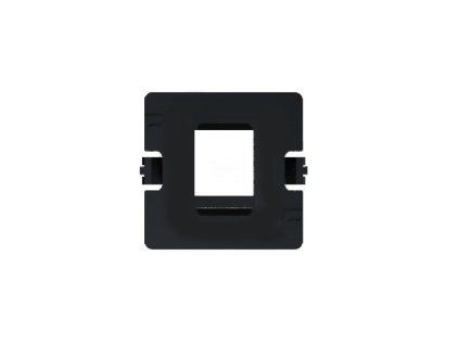 ASA 57001100059 Modularpanel VERSAPRO, für 1 Keystone, schwarz
