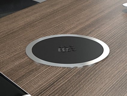 ASA 06009Y00002 VERSACHARGER Kabelloses Ladegerät, Chrom/Schwarz