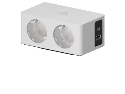 versaq 2 prese schuko bianco usb tipo a usb tipo c