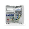Wandstromverteiler ELSYBOX 1x CEE 16 A, 1x CEE 32 A, 4× 230V, mit LS und FI, Kunststoff, komplett verdrahtet