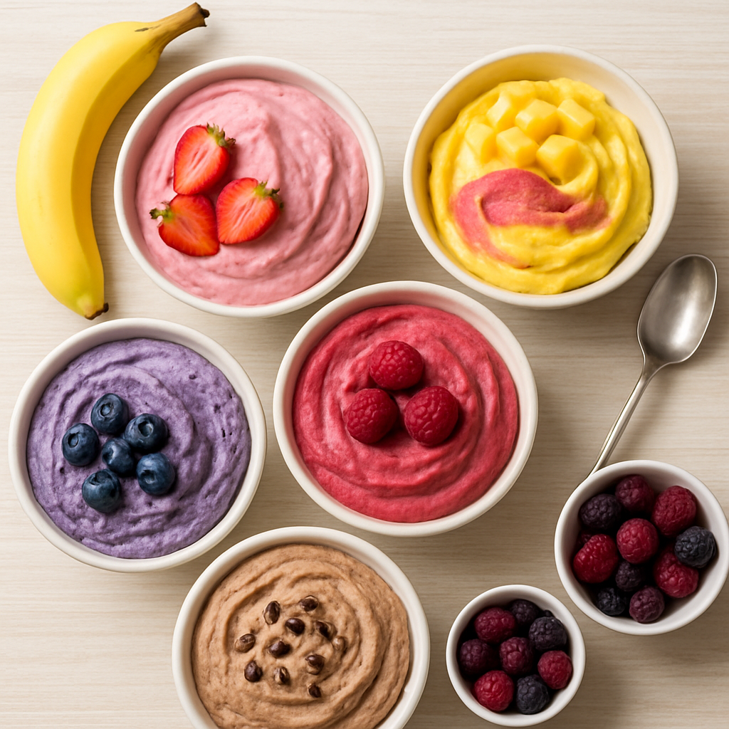 🍨 5 receptů na domácí nicecream