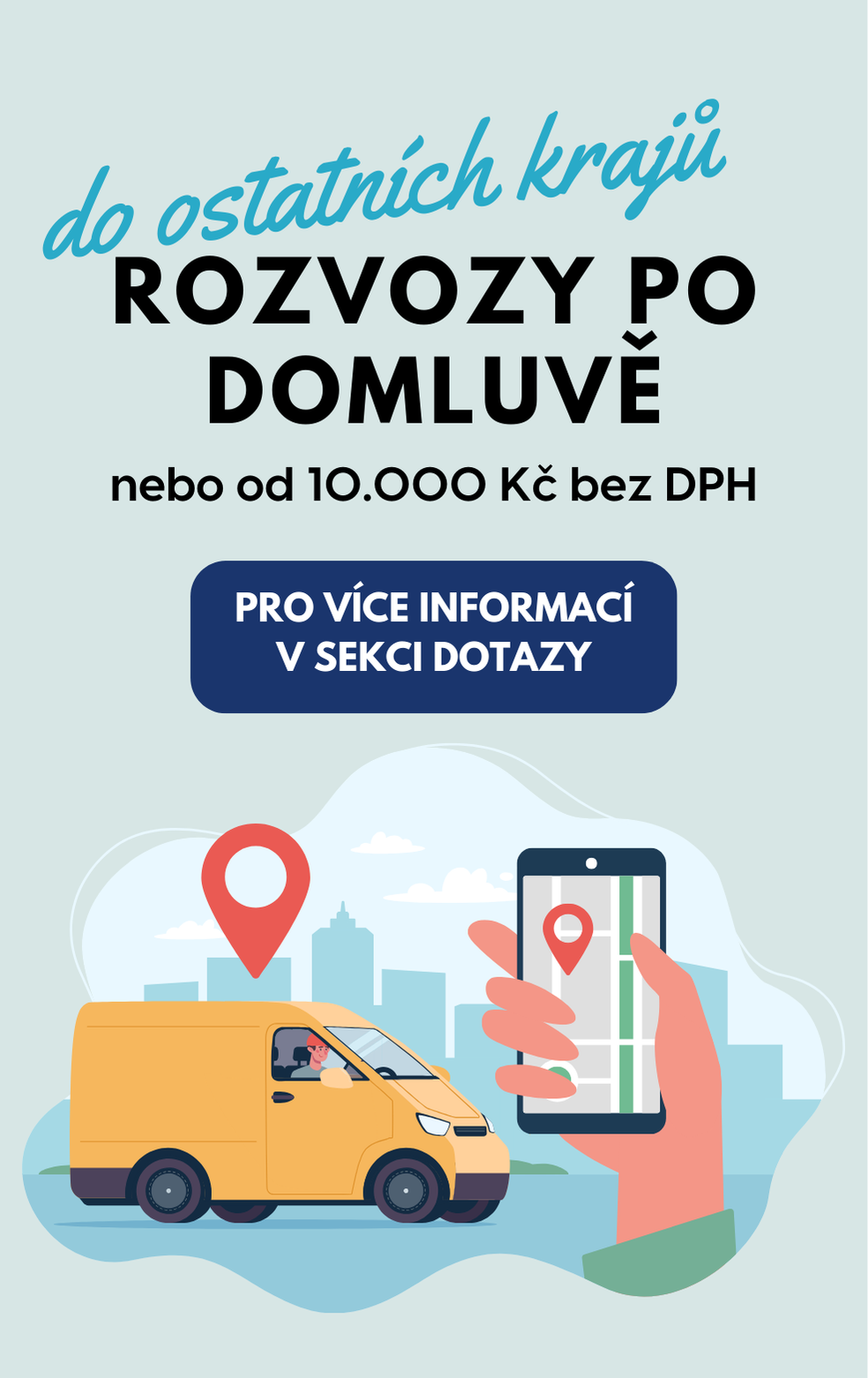 Rozvozy po domluvě