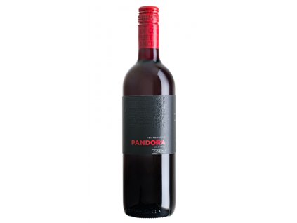 Červené suché víno Pandora