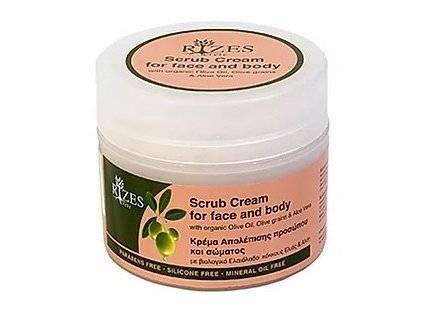Scrub cream for face body