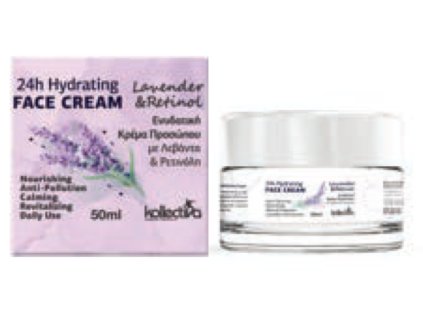 Obličejový krém 24h levandule retinol 50ml