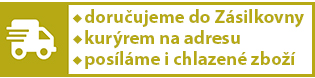 Objednejte minimálně za 690,- Kč a zboží Vám ZDARMA pošleme do kterékoliv Zásilkovny (zásilky do 5kg). Doručujeme i chlazené produkty v chladících vozech.