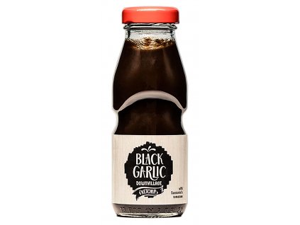 Black garlic downvillage kecup z cernym cesnekem GreekMarket