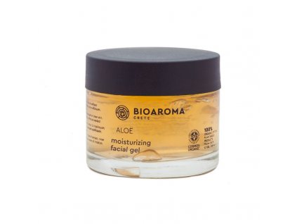ALOÉ BIO zvlhčující gel na obličej s aloe vera, diktamem a tea-tree olejem pro všechny typy pleti 50ml BioAroma