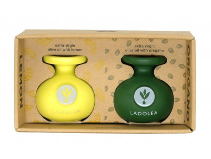 Ladolea extra panensky olivovy olej s citronem a oreganem 160ml GreekMarket