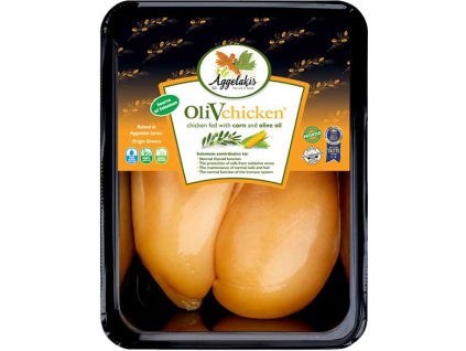 OliVchicken kuřecí prsní řízky z řeckého ostrova Evia AGGELAKIS