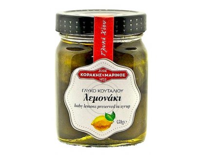 Korakis Marinos citrony v sirupu GreekMarket