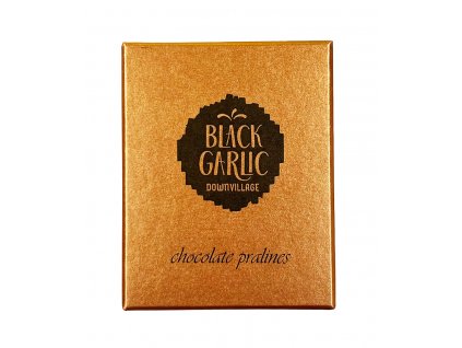 Black Garlic cokoladove pralinky