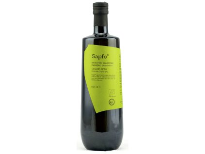 Sapfo BIO extra panensky olivovy olej z Lesbu 1l GreekMarket