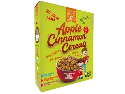 Medove cerealni krouzky s jablkem a skorici GreekMarket